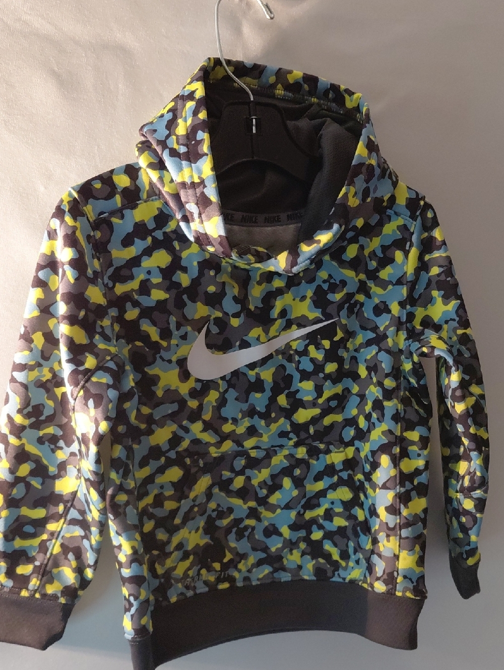 Nike Multicolor Camouflage Hoodie Sz 3 Toddler